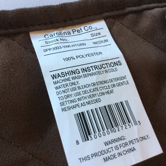 PENDLETON CAROLINA PET CO. YAKIMA CAMP DOG JACKET GREEN MULTI STRIPE MEDIUM NEW - Picture 13 of 16